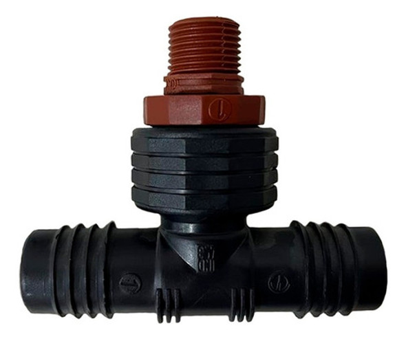 Combo Riego Pe Tee Rh 1  + Buje 1-3/4 +rosca 3/4 X20 * 0