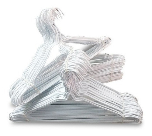 Perchas De Alambre Forradas Pack X 250 0