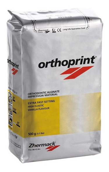 Alginato Orthoprint Zhermack - Alta Impresión - Odontologia 0