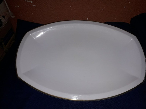 Fina Fuente Antigua Porcelana Bavaria Muy Buen Estado 0