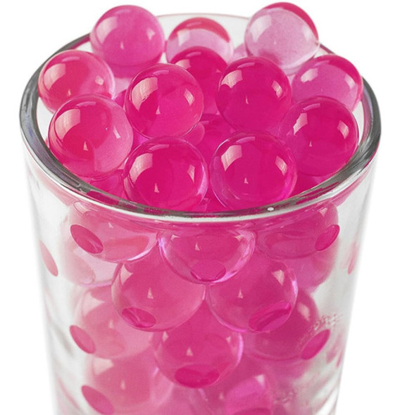 +2500 Bolitas De Biogel Orbis Grande 15mm - Color Rosado 1