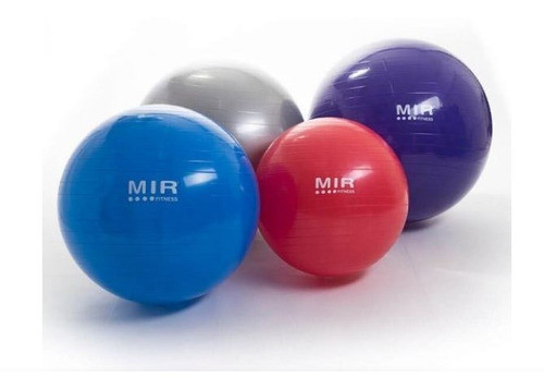 Pelota Yoga Esferodinamia 65 Cm + Inflador Mir Fitness Ball 1