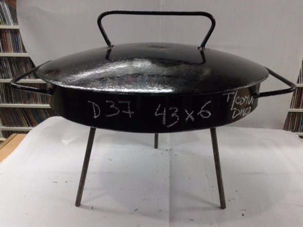 Disco De Arado 100% Original De Campo Con Tapa Disco 43x8cm 0