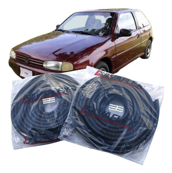 Burletes 2 Puertas Vw Gol Ab9 3p 1996 A 2014 2pzs Silvaflex 0