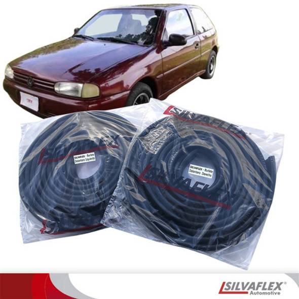 Burletes 2 Puertas Vw Gol Ab9 3p 1996 A 2014 2pzs Silvaflex 1