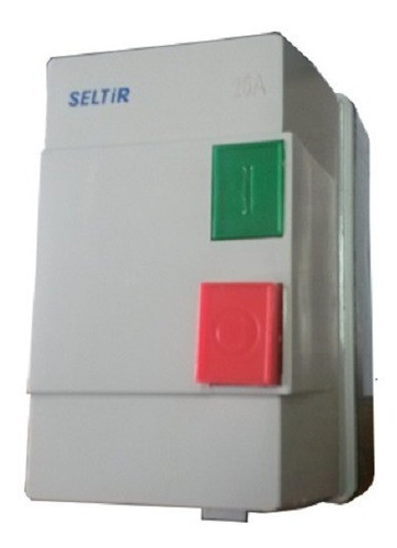 Caja Con Botonera/contactor 25 Amp Y Térmico De 17 A 25 Amp 0