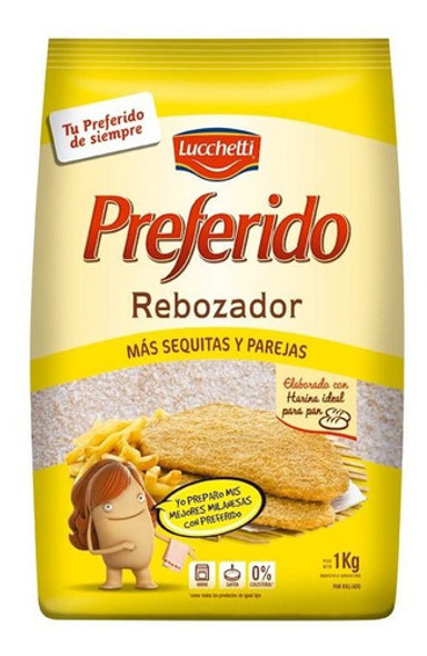 Pack X 6 Unid. Rebozador   1 Kg Preferido Pan Rallado - Reb 0