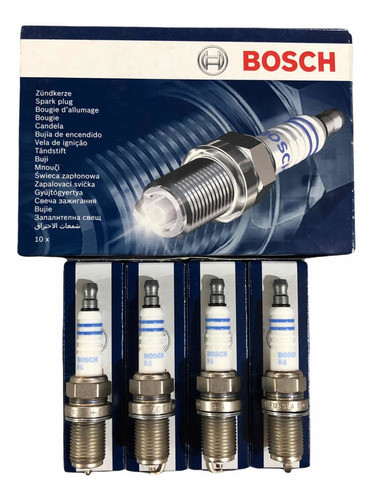 Bujias Bosch Fr7dc+ Para Alfa Romeo 147 2.0 16v Ts D/ 2000 0