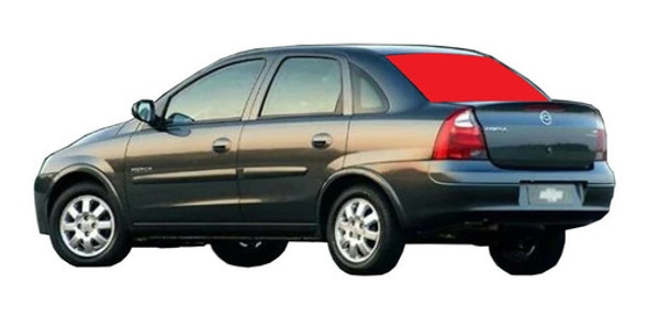 Luneta Chevrolet Corsa Ii 4 Puertas Térmica Verde 0