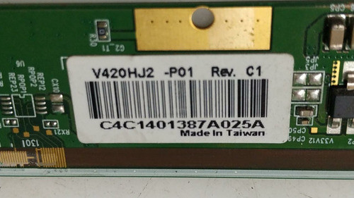T-com Integradas Display Philco Pld4233fi V420hj2-p01 Rev.c1 1