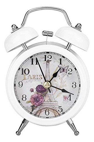 Despertador Para Dormitorio, Reloj De Cuarzo De Metal Ultras 0