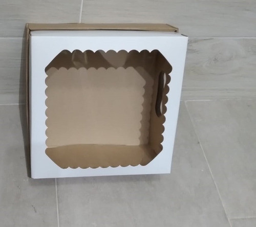 Caja Con Visor 30x30x12 Multiusos, Ideal Box Desayunos X10u 1