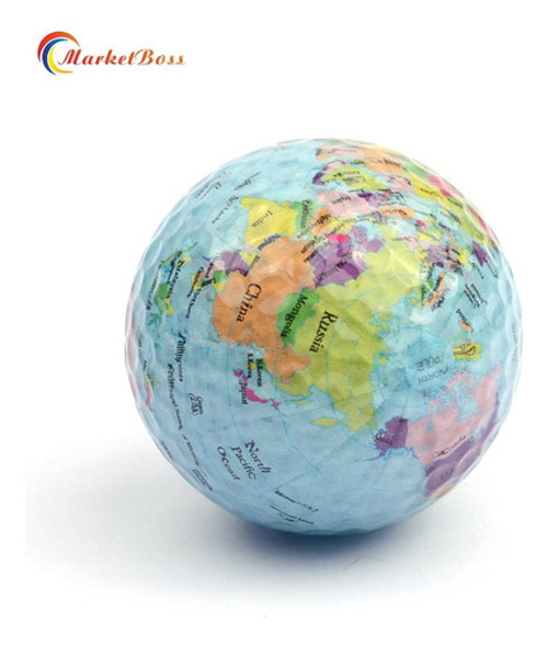 Marketboss 10pcs World Earth Globe Pelota Golf 1
