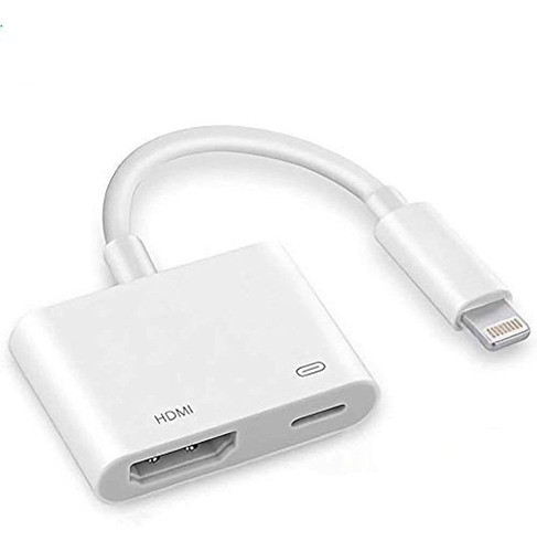 Adaptador Wahbite Lightning A Hdmi, Dongle Av De Audio Digit 0