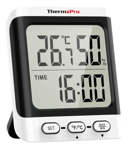 Termohigrómetro Digital Thermopro Tp-152 Mide Humedad Y Temp 0