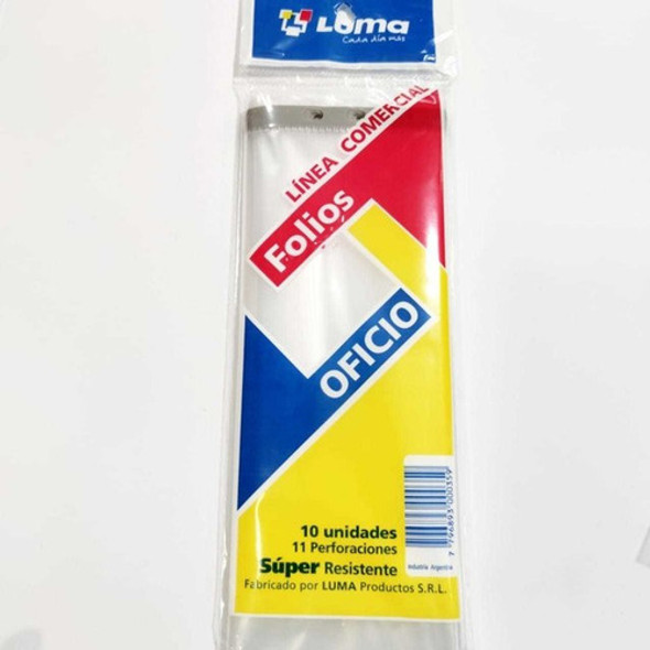 Folio Oficio Luma Clásico X 10 Unidades Oferta 0