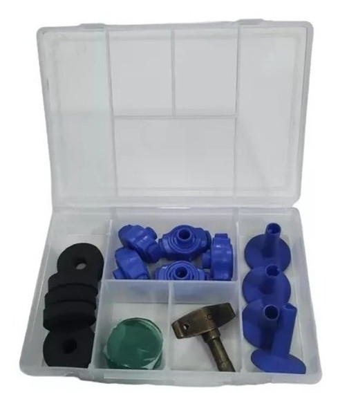 Kit Bateria Mariposa Felpa Bases Llave Arandela Geles Cuota 0