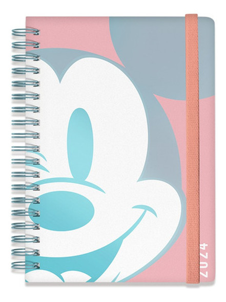 Agenda Mooving 2022 Mickey Mouse N8 2 Días X Hoja 15x21 Cm 1