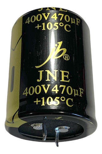 Capacitor 470uf X 400v 105º Blindado 35x45 -pack 2x Unidades 0