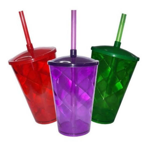 20 Vasos Twister 1° Línea Varios Colores 0