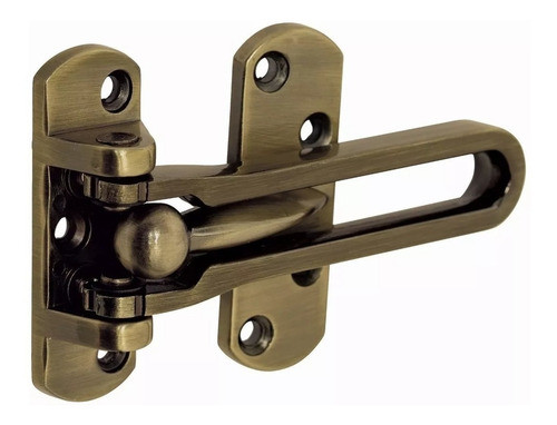 Pasador Rebatible Puerta Seguridad Bronce Hermex / Truper 0