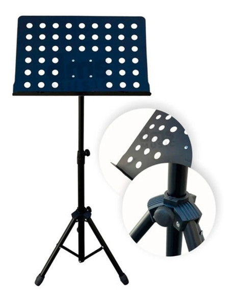 Atril Soporte Partituras Director Orquesta Musicos Reforzado 0