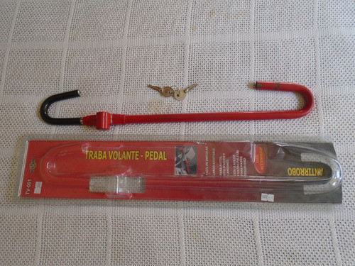 Trabavolante - Pedal. Antirrobo. Iael Accesorios. 2 Llaves 0