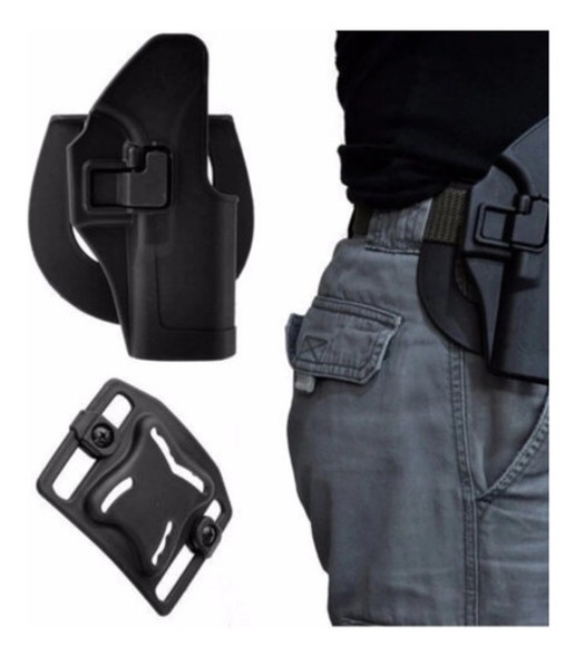 Canana Táctica Para Pistola Glock Auto Bloqueo Polimero 1