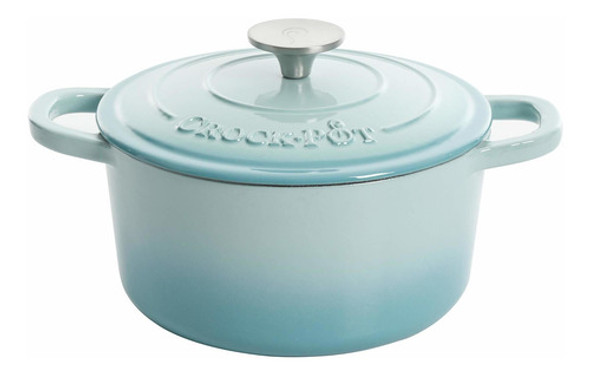 Crock-pot Artisan Round Enameled Cast Iron Dutch Oven, 7-qu 0
