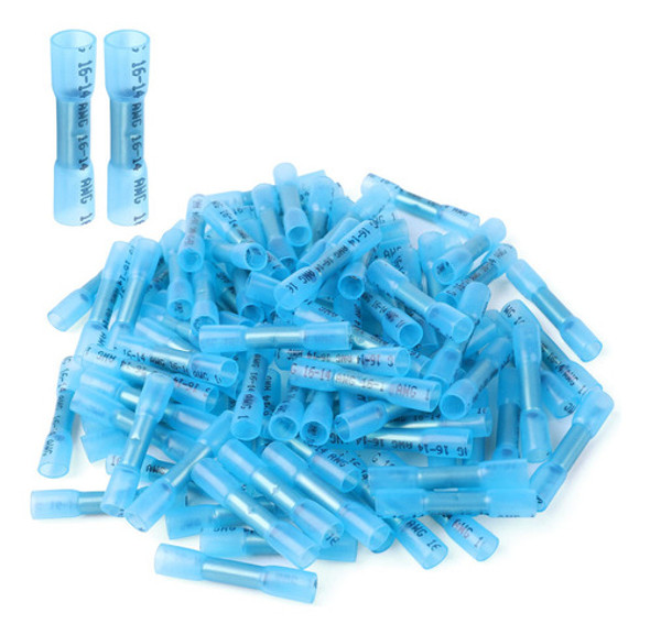 Conectores De Extremo Termorretrctiles, 500 Piezas De 16-14 0
