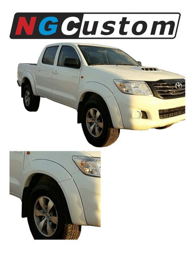 Fender Toyota Hilux Cab Simple 12 Al 15 Con Burletes 1