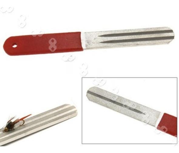 Manija Roja Pesca Gancho Afilador 4  Piedra De Afilar Piedra 0