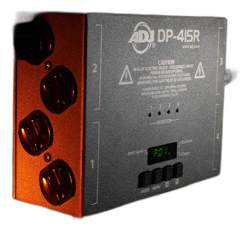Adj Products Stage Lighting Dimmer Pack (dp 415r)musical In 1