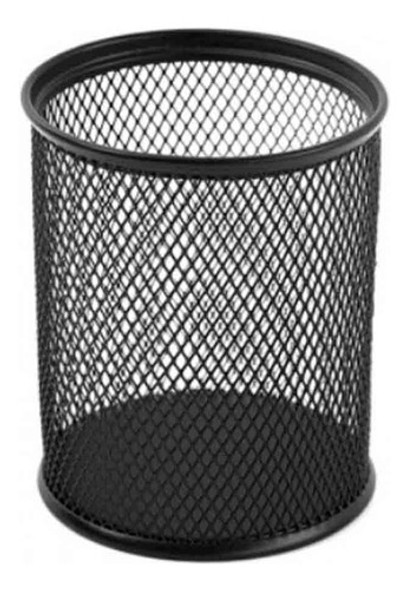 Lapicero De Escritorio Porta Lapices Redondo Metal 0