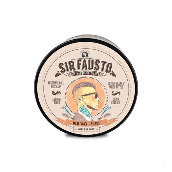 Sir Fausto Pomada Old Wax Suave Para Peinar Cabello 100ml 0