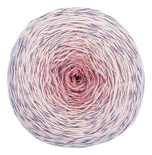 Red Heart E886.9282 It's A Wrap Sprinkles Yarn Peach Cobbler 1