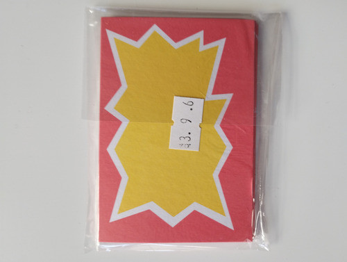 Carteles Para Precios. Medidas 20 X 25 Cm. Por 50 Unidades. 0