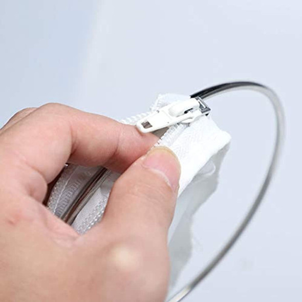 Uxcell Gamuza De Mango De Acero Inoxidable Calcetín Café Col 1