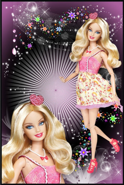 Banners Infantiles, Vinilos , Barbie 1