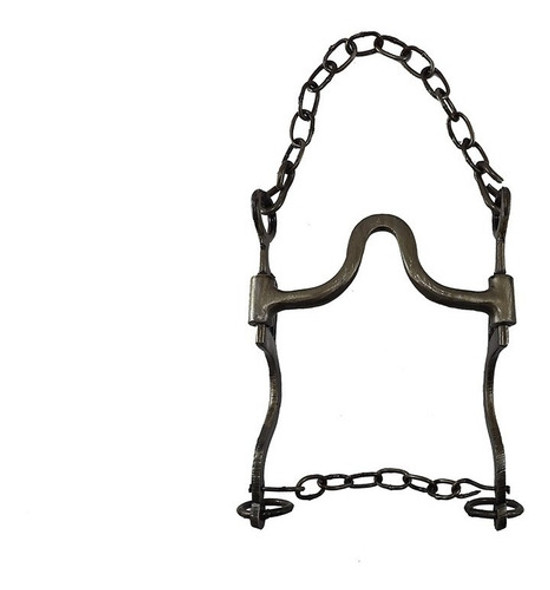 Freno Hierro Pulido Pata 5 Puente Chato Recado Montura Apero 0