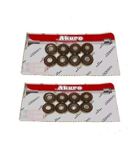 Juego De Retenes Para Kia Sephia 1.6 16v Motor B6 Dohc 0