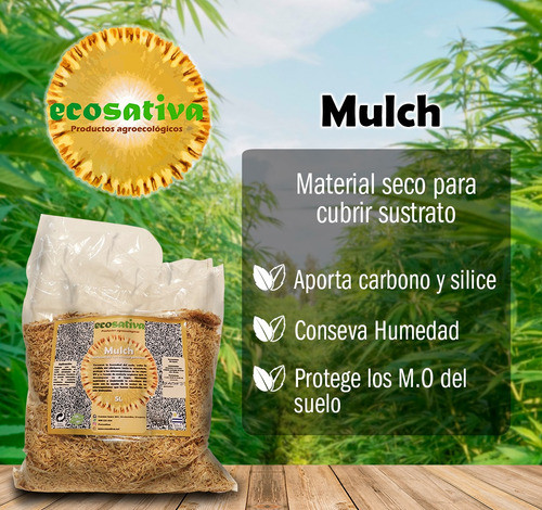 Mulch Enriquecido Con Microorganismos 10l 1