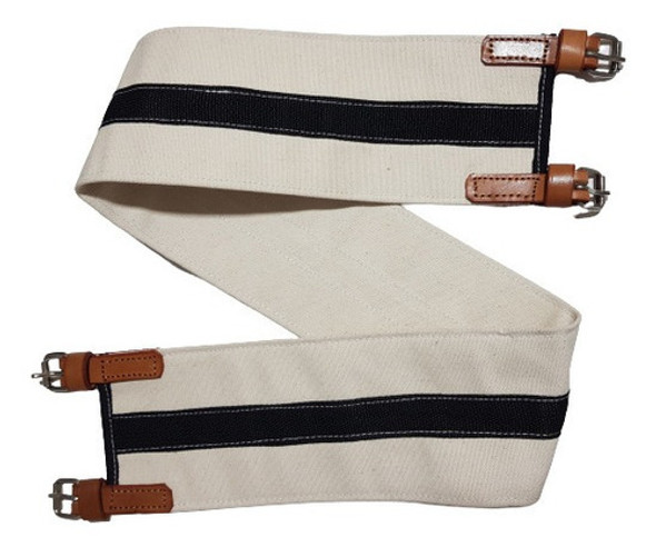 Cincha Cinchon De Lona Con 2 Hebillas Salto Montura Inglesa 0