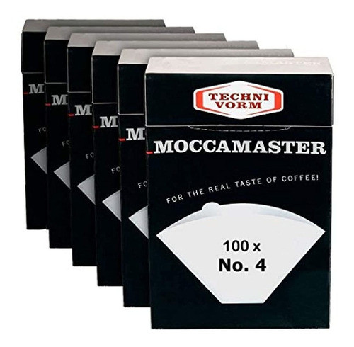 Technivorm Moccamaster 85022 Moccamaster 4 Filtros De Papel 0