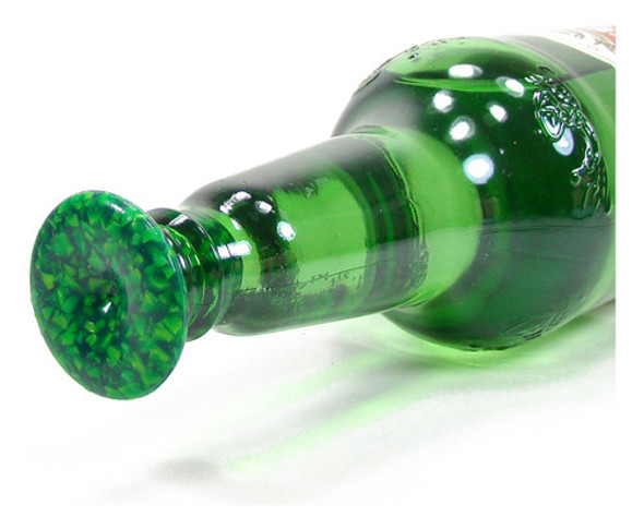 Pack X6 Tapón Recorcholis P/botellas Vino Y Cerveza Silicona 1