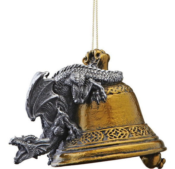 Juego De Adornos Navideños Diseñotoscano Estatua De Dragon 0