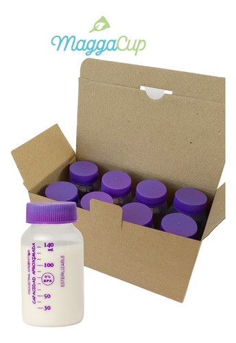 Envase Recolector De Leche Materna Maggacup X 8 Unidades 1
