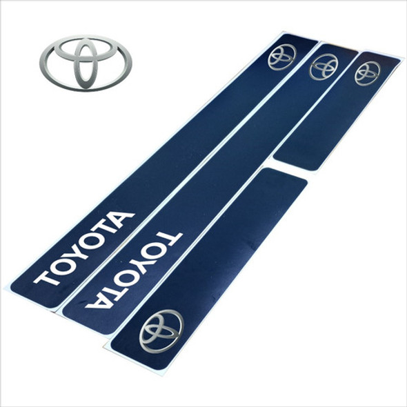 Cubre Zocalos Vinilo ::: Toyota Todo Modelo Logos 0
