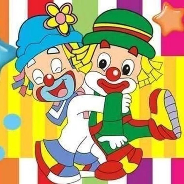 Kit Imprimible Circo Payasitos Diseñá Tarjetas, Cumples 0