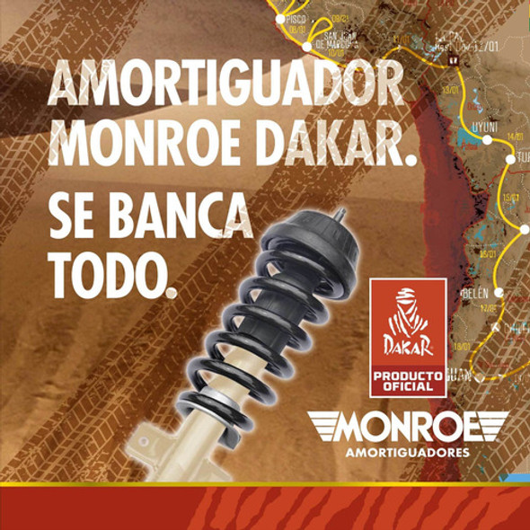 Kit 2 Amortiguadores Traseros Monroe Dakar 1
